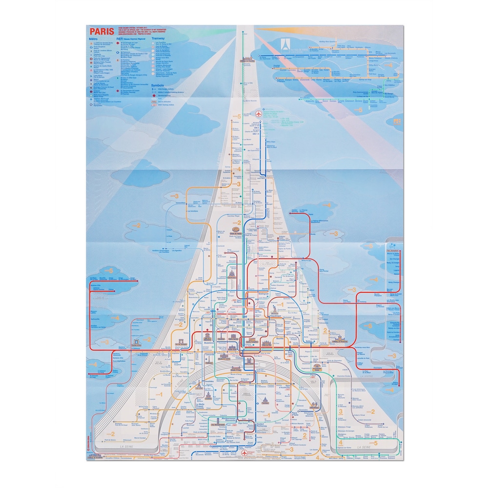 Railway Citymap - Paris